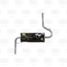 Глушитель осн. алюм. ВАЗ 21213, 2131 (EMM 0115) TRIALLI