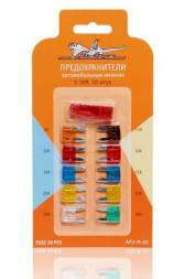 Предохранители &amp;quot;мини&amp;quot; в блистере (10 шт. 5-30А) (AFU-M-02) AIRLINE