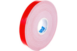 Скотч белый двусторонний (40мм*5м) Abro Masters