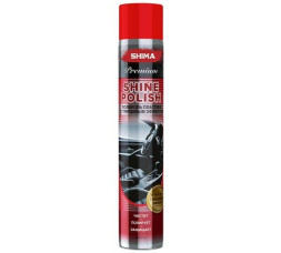Полироль пластика с глянцевым эффектом с ароматом ВАНИЛЬ 1000 мл SHIMA PREMIUM SHINE POLISH
