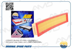 Фильтр воздушный 1444.VK/AMD.FA388 CITROEN(Berlingo II)(2008-)(C4)(2004-)PEUGEOT(206) (AP 058/3)