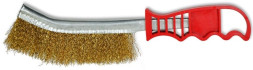 Щетка для метала красная