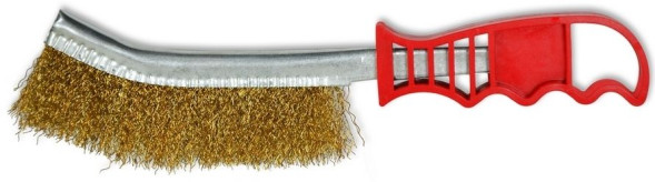 Щетка для метала красная