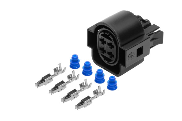 Колодка-разъем 4-х контактный компрессора, к фарам Seat, Volkswagen (AX6554S) CARGEN