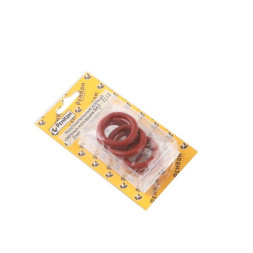 Уплотнительные кольца свечных колодцев ВАЗ-2112 (силикон, компл. 8 шт.) (RK03031) РЕМКОМ