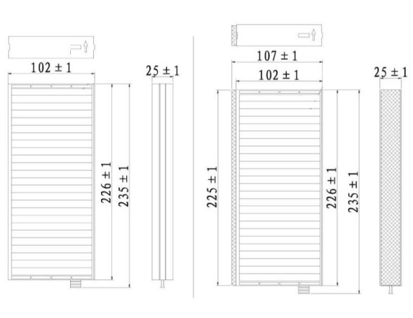 Фильтр салона Kia Rio I (00-) 1.5i/Clarus (96-) 1.8i/2.0i (2шт.) (CRV25212) CARVILLE RACING