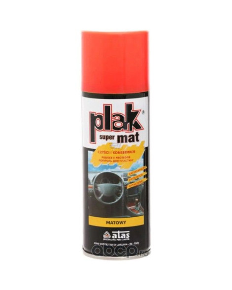Atas PLAK MAT полироль клубника (24*200 мл. аэрозоль)