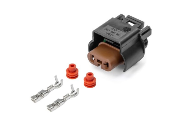 Колодка-разъем 2-х контактный на лампу противотуманной фары HB4 VAG (AX6672S) CARGEN