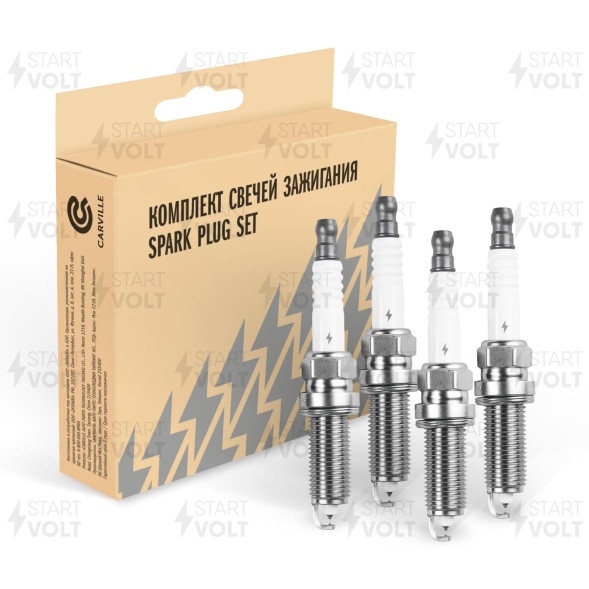 Свеча зажигания для а/м Nissan Qashqai J10 (06-)/X-Trail T31 (07-) 2.0i Pt+Pt (кмпл. 4шт) (VSP 0051)