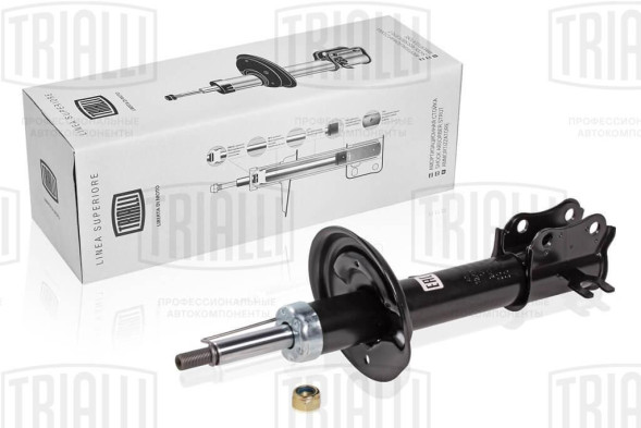 Стойка перед. амортизатора газ. Chevrolet Spark (11-) левая (AG 05166) TRIALLI
