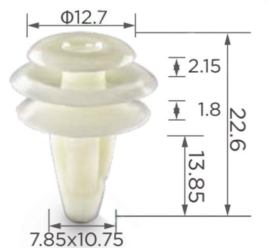 Honda 91566SP0003 Клипса Autokrep AK1113380