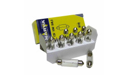 Лампа C10W 12V-10W (SV8,5-41/11) 17314 (Narva) (10шт)