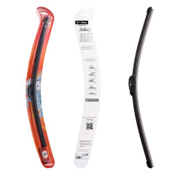 Щетка стеклоочистителя 700мм (28") бескаркасная, 1 адаптер (hook 9x3) (AWB-BKP-700) AIRLINE