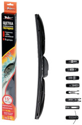 Щетка стеклоочистителя гибридная  380 мм (15&amp;quot;) (AWB-H-380)  AIRLINE