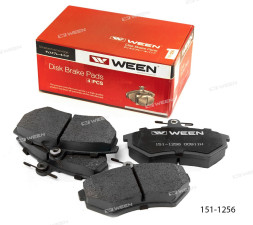 Колодка торм.перед. Chery Amulet, Audi, VW WEEN 151-1256