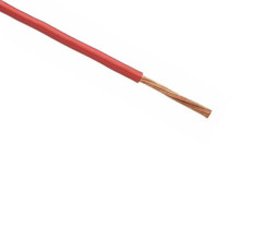 Провод монтажный (автомобильный) 1мм2, 100м красный (ПГВА) ДиаЛуч ПВ672-КрД