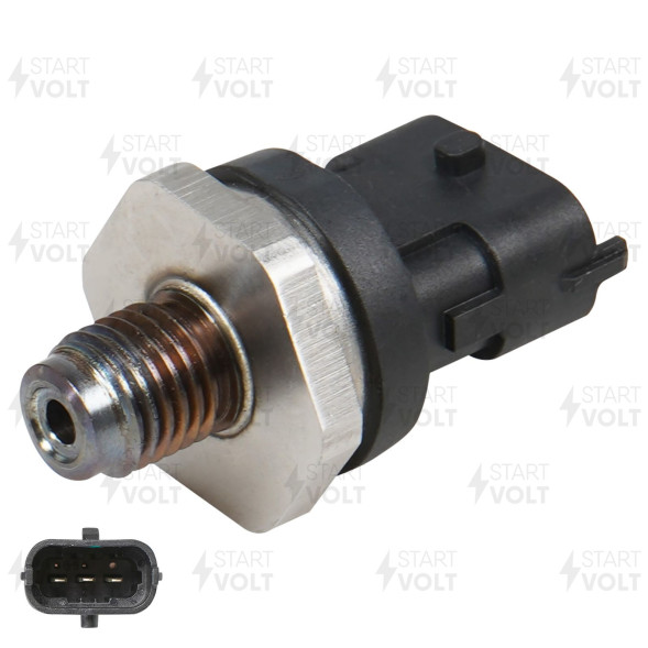 Датчик давления топлива ГАЗ Валдай Next (21-) с дв Cummins ISF 2.8D СтартВОЛЬТ  FPS 0009