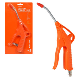 Пистолет продувочный пневматический пластик (L=100мм) (ATBU017) AIRLINE