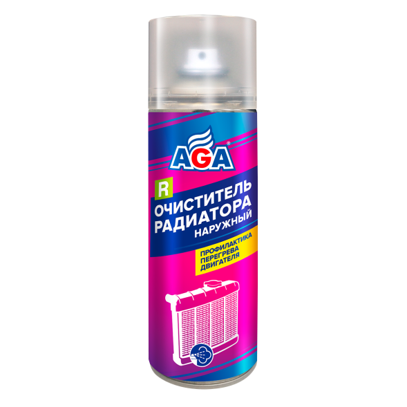 Очиститель радиатора наружный R6 (520мл) AGA706R