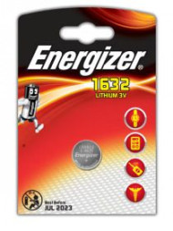 Батарейка Energizer Litium CR 1632 BP1 табл.средн. (1шт.)