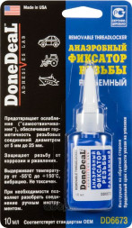 Фиксатор резьбы анаэробный разъемный 10мл. DD6673 DoneDeal