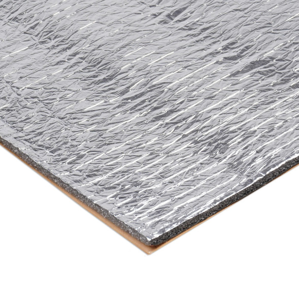 Шумоизоляция (звуко) &amp;quot;Изол Ф10&amp;quot; (50*70см),КС10 мм,с доп.вибродемпф.,фольга,ППЭ (ADSI018) AIRLINE