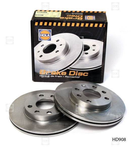 Диск тормозной перед.Lanos (R13) (к-т 2шт) HOLA HD908
