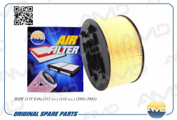Фильтр воздушный 13 71 7 503 141/AMD.FA352 BMW (3 IV E46)(115 л.с.)(143 л.с.)(2001-2005)