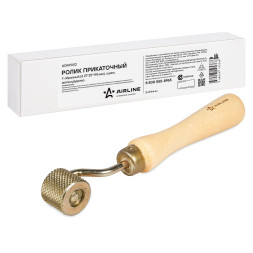 Ролик прикаточный Г-образный (d 27*25*195 мм), оцинк.металл/дерево (ADRP002) AIRLINE