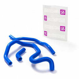 Патрубки отопителя LADA Largus 16V к-т.3шт силикон СИНИЙ CS20 Profi