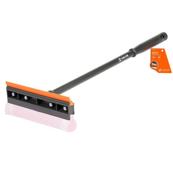 Щетка для мытья стекол с поролоном и водосгоном (52см) (ABGN009) AIRLINE