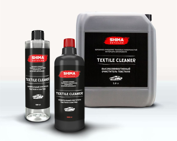 Очиститель текстиля высокоэффективный  5 л SHIMA DETAILER TEXTILE CLEANER