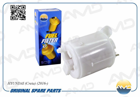 Фильтр топливный 31112-C9100/AMD.FF719 AMD HYUNDAI (Creta) (2016-) (31112-C9100)