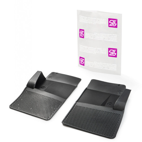 Брызговики переднего колеса для а/м ГАЗ-3302 к-т.2шт в пакете Оригинал+ CS20