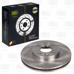 Диск торм. перед.  Chevrolet Aveo T300 (11-)/Cobalt (11-) d=256 R14 (DF 062102) (к-т 2шт) TRIALLI