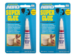 Суперклей 3 г SG-747-R ABRO