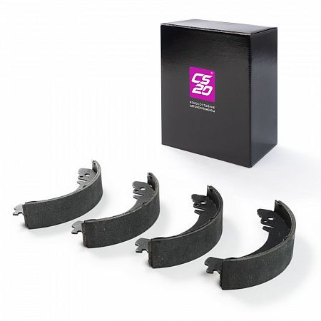 Колодка тормозная задняя ВАЗ-2101-2107, 2121, 21213, 21214, 2123 к-т.4шт в коробке CS20