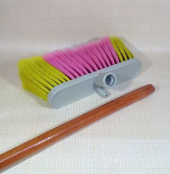 Щетка для мытья кузова 6-ти рядная, 3-х цветная