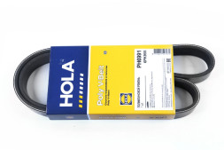 Ремень поликлиновой 6PK955 HYUNDAI Elantra(-AC),i30(-AC);KIA Cee'd(-AC), PH6991 HOLA