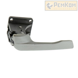 Ручка двери внутренняя в сборе для а/м 2170 - 2172 левая,серебристая,нового образца (RK14078) РЕМКОМ
