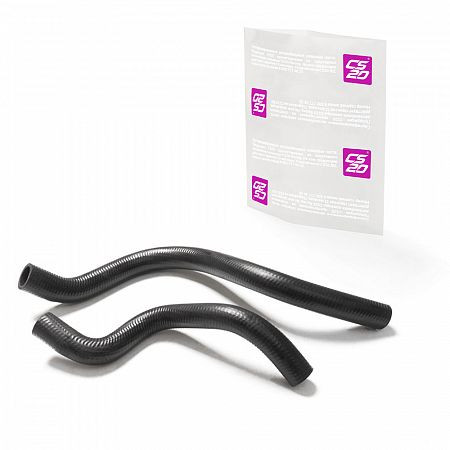 Патрубки отопителя ВАЗ-2190 к-т.2шт CS20 EPDM Оригинал