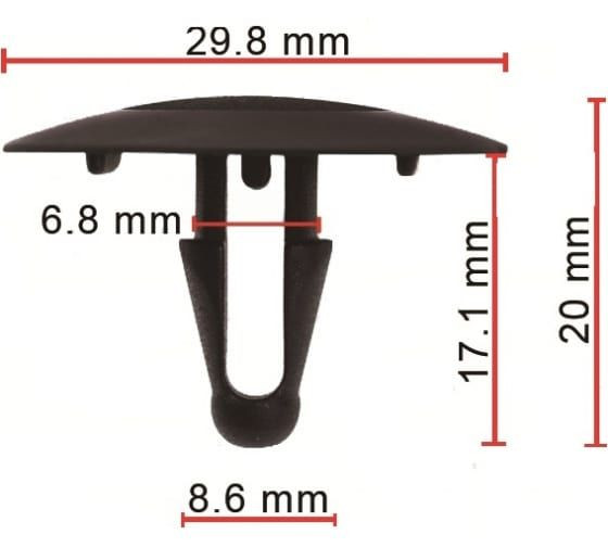 Toyota, Lexus 9046709006 Клипса Autokrep(10шт)
