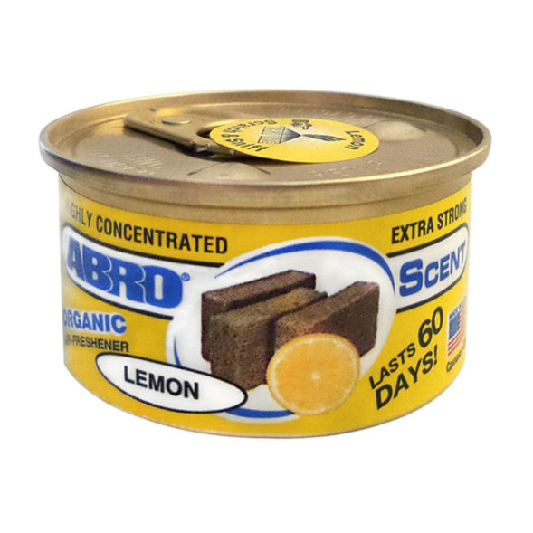 Освежитель воздуха organic лимон (24) 42 г ABRO AS-560-LE (24шт)