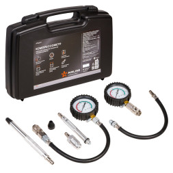 Компрессометр набор для измерения компрессии &amp;quot;Бензин+Дизель&amp;quot; кейс PRO (ATAA011) AIRLINE