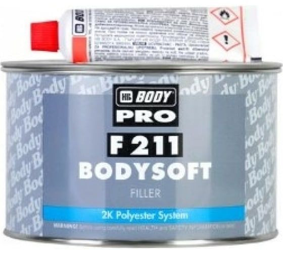 Шпатлевка BODY PRO F211 SOFT универсальная (0,9 кг)