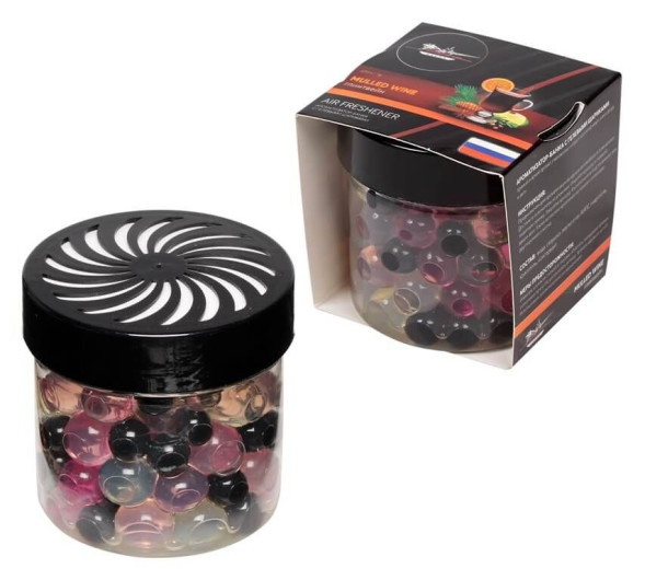 Ароматизатор-банка с гелевыми шариками глинтвейн (AFSH178) AIRLINE