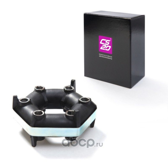 Муфта эластичная ВАЗ-2101-2107, 2121 1шт в коробке резина CS20 Оригинал+ (2101-2202120)