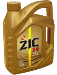 ZIC  X9  5W-30  API  SL/CF   4 л  синт.Volkswagen / Audi / Skoda 502.00 / 505.00,MB-Approval 229.5,BMW Longlife-01,Renault-Nissan RN 0700 / 0710