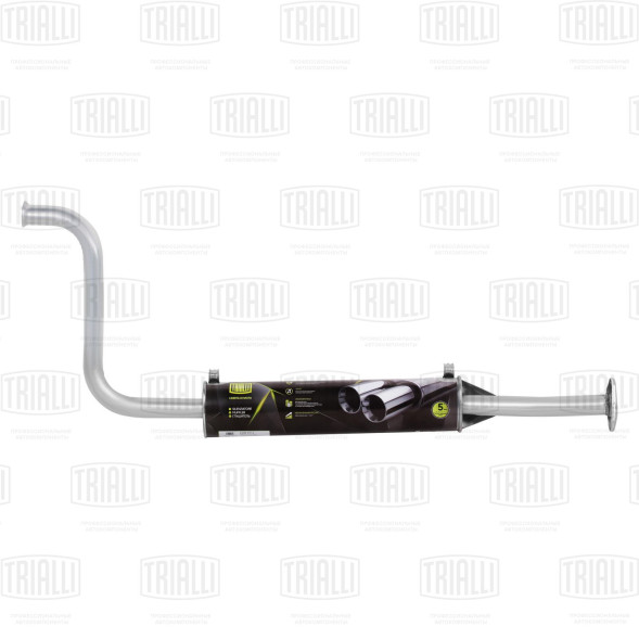 Глушитель доп. алюм. (резонатор)  ВАЗ 21102 под катализатор (EAM 0113) TRIALLI