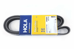 Ремень поликлиновой 6РК1530 HYUNDAI Solaris(-AC);KIA CeratoII(-AC),Rio(-AC) , PH6981 HOLA